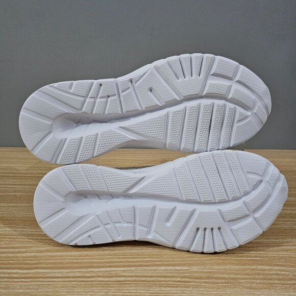 NEW Nisolo Athleisure Eco Knit Sneaker Womens 7.5 Oatmeal White Casual Neutral - Picture 10 of 12